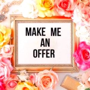 Offers*Always*Welcome